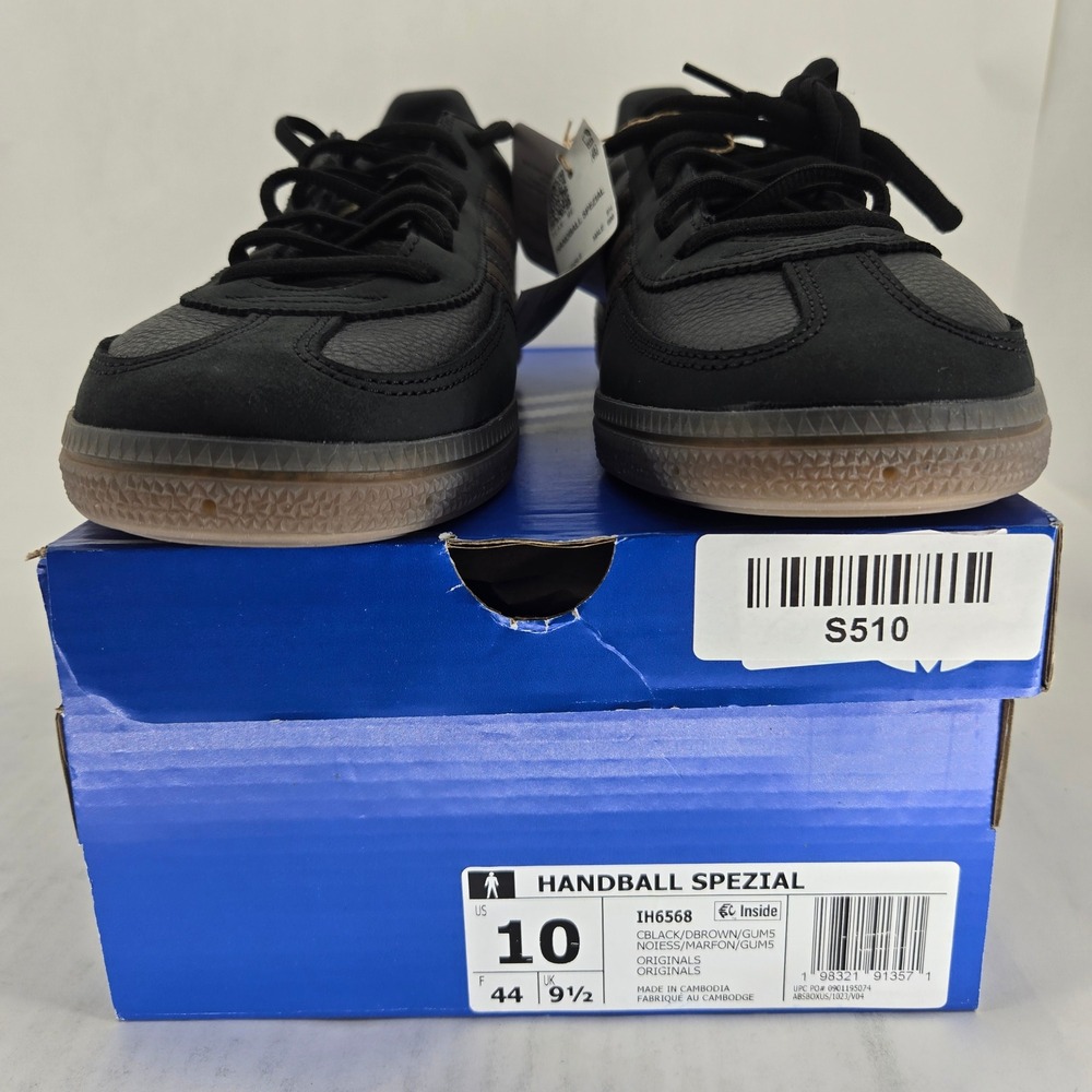 Adidas Handball Spezial Core Black Dark Brown Gum IH6568 Mens Size 10 NEW - Picture 7 of 14